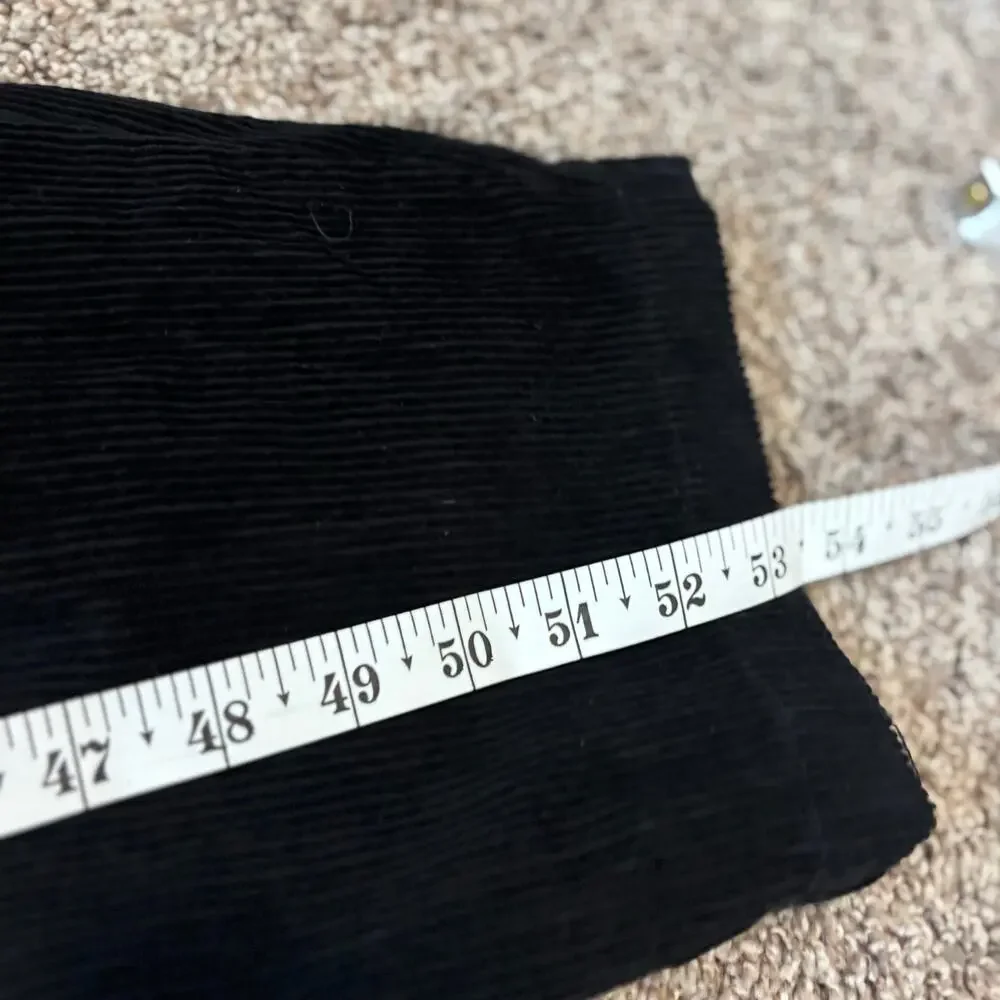 Lucy & Yak Black Corduroy Pinafore Jumpsuit - Picture 6 of 16